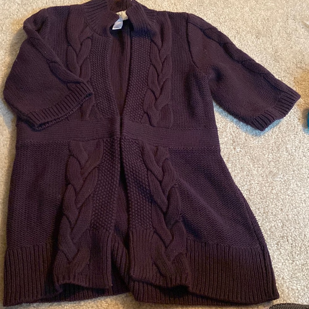 LOFT shirt sleeve sweater